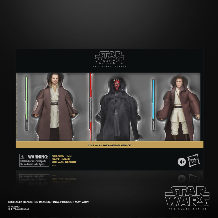 Hasbro Debuts Exclusive Star Wars: The Phantom Menace 3-Pack